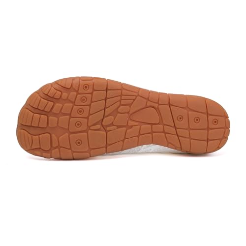 Teuivhy Hike Barefoot Shoes Women Men Breathable & Non-Slip Athletic Footwear Wide Toe Water Shoes