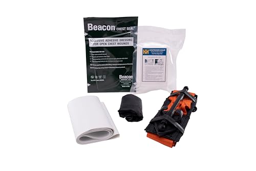 TacMed Solutions Pocket Medical Kit (PMK) with Compressed Gauze, Complete Trauma Kit for First Responders & Emergency Firs...
