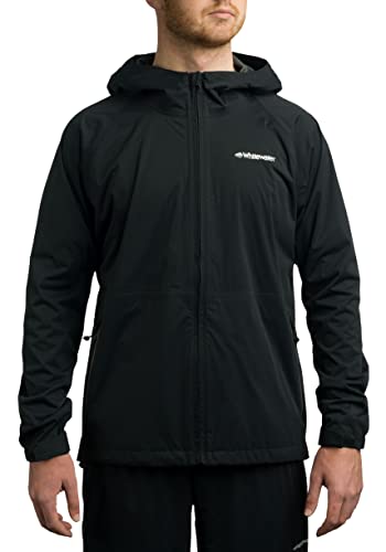 Whitewater Fishing Men’s Packable Rain Jacket, Lightweight Waterproof Rain Gear