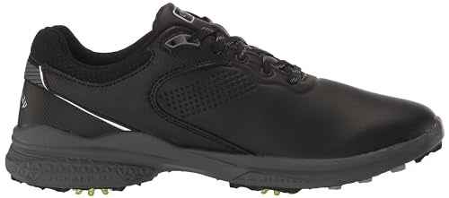 Callaway Men's Solana TRX v3 Golf Shoe, Black/Grey, 8.5 Wide