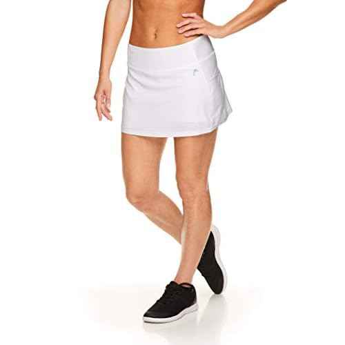 HEAD Women's Athletic Tennis Skirt with Ball Pocket - Workout Golf Exercise & Running Skort