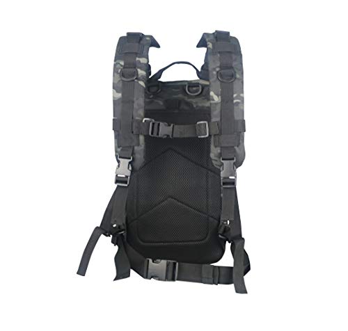 Lightning X Stocked EMS/EMT Trauma & Bleeding First Aid Responder Medical Backpack + Kit (Black Camo)