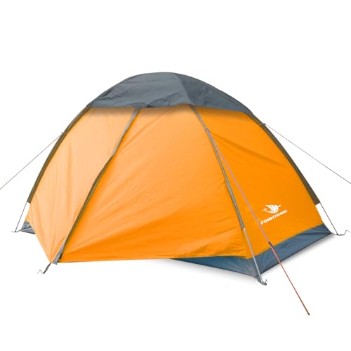 Arctic Lemmings 2-3 Person Backpacking Tent, 3-4 Season Lightweight Waterproof Tents with Two Doors for Outdoor Camping, H...