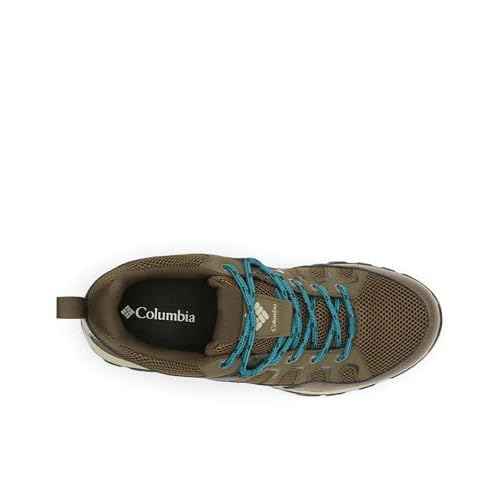 Columbia Mens Granite Trail Waterproof Hiking Shoe, Cordovan/Night Wave, 11