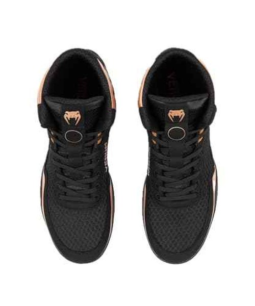 Venum Men's Women's Wrestling Boxing Elite Shoe - Black/Bronze
