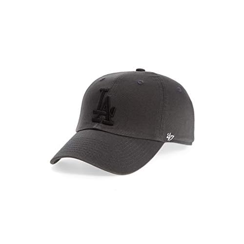 47 Los Angeles Dodgers Clean Up Charcoal Adjustable Dad Cap