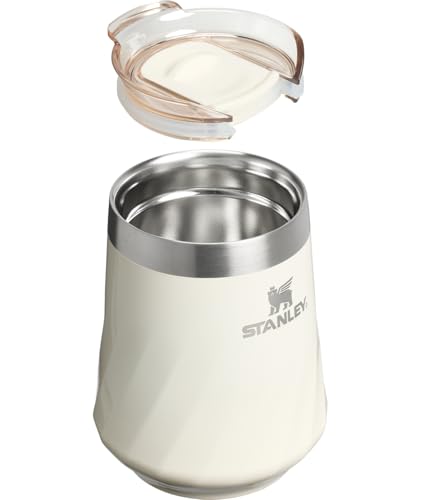 STANLEY The Reserve Textured Wine Tumbler | 11oz | Splash-Proof Lid | Cold Drinks & Cocktail Cup | Insulated Stainless Ste...