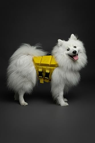 NOAH & PAW Dog Life Jacket, Human Standards Lifejacket Design, Dog Life Vest for Swimming and Boating, 3X Foam Support for...