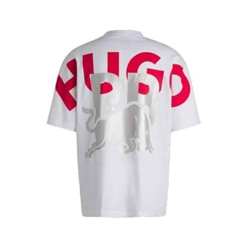 HUGO Men's F1 2024 Racing Bull Team Big Back Logo Tshirt