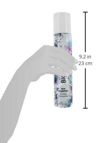 BIOMEGA Silk Shampoo, Enriched with Omega Oils and Mango Seed Butter to Tame Unruly Hair, UV Protectants Keeps Color from Fading