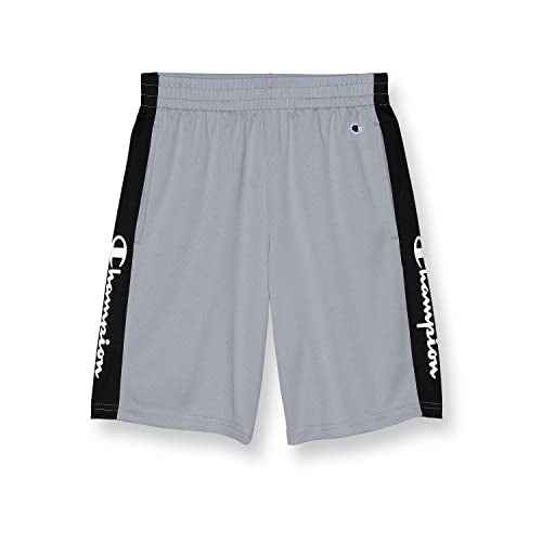 Champion Boys Shorts, Athletic Shorts for Boys, Lightweight Shorts for Kids, Graphics, 8"