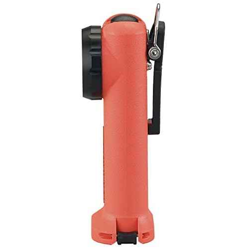Streamlight 90503 Survivor 175-Lumen Rechargeable Safety-Rated Firefighter Right Angle Flashlight with AC/DC Charging, Orange