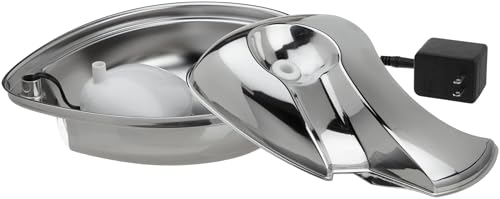 Pioneer Pet Stainless Steel Fountain Raindrop Design