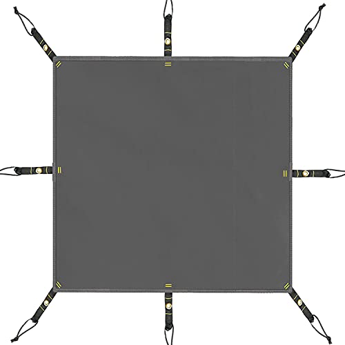 Farfly Tent Footprint Waterproof PU 3000 Easy Set up Heavy Duty Ultralight Tent Footprint for Camping,Hiking, Backpacking,...