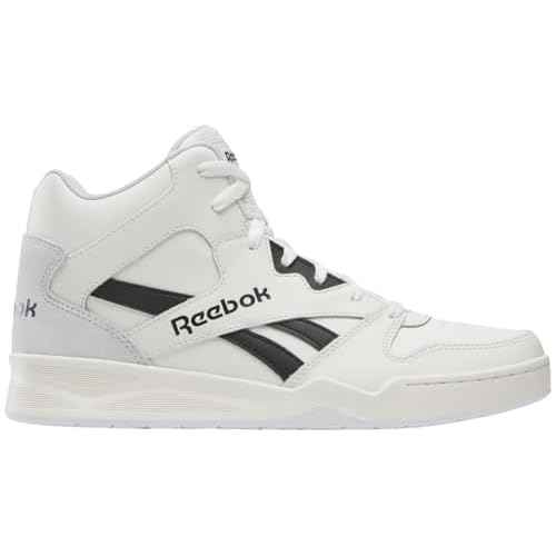 Reebok Men's Royal BB4500 Hi2 High Top Sneakers for Men, Chalk/Black/Moon, 9 Medium