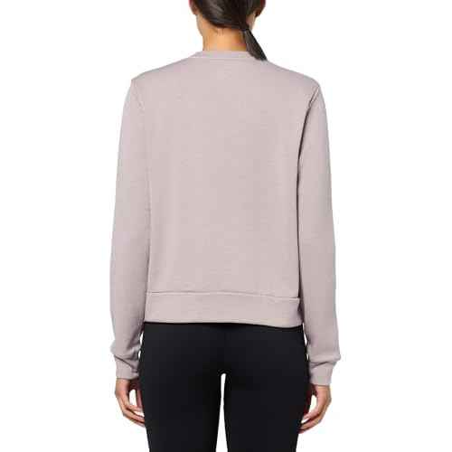Under Armour Women's Rival Terry Crew, (015) Tetra Gray / / White, X-Large