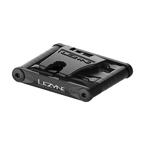 LEZYNE V PRO 17 Bicycle Multi-Tool, Anti-Corrosion Vanadium Bits, Tubeless Tire Plug Kit, HEX 2/3/4/5/6mm, T10/T25, Cross-Head, Bike Tool
