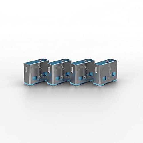 Lindy Usb Port Blocker - Pack Of 10 - Blue 40462