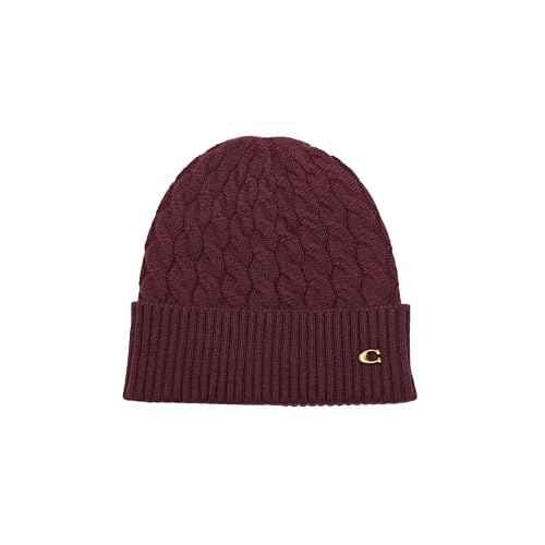 Coach Womens Cable Beanie