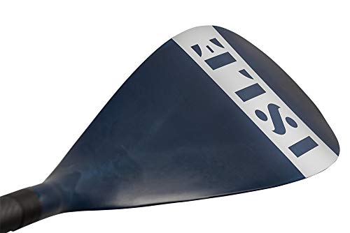 ISLE SUP Paddle (Adjustable 67-83") — 2-Piece Carbon Shaft w/Nylon Blade for Paddle Boards