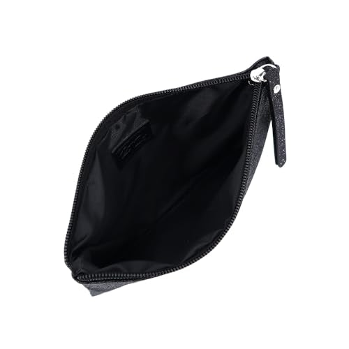 RITTZI Celestial Glitter Makeup Pouch – Seven Stunning Shades - Festive Cosmetic Bag (Twilight Black)