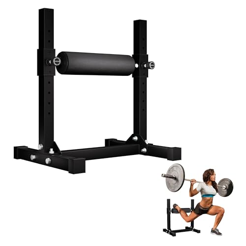 Fitvids Bulgarian Split Squat Stand, Single Leg Squat Roller, One Leg Squat Stand, Stand-Alone Machine Leg Curl for Lower Body training