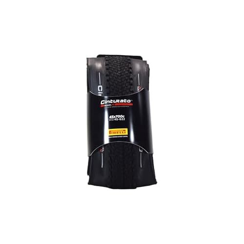 Pirelli Cinturato Gravel H 45-622 (700 x 45c) Gravel Bike Tire Designed for Compact Terrain - SpeedGRIP Compound for Superior Grip in All Weather - High Puncture Protection