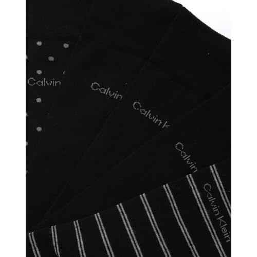 Calvin Klein Mens Dress Socks - 10 Pairs Soft Cotton Blend Crew Socks for Men - Classic Comfort Stay Up Cuff Mixed Pattern