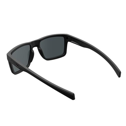 Magpul Rider Polarized Sunglasses Men's Premium Casual Sports Eyewear, Black Frame, Polarized Dark Gray Lens