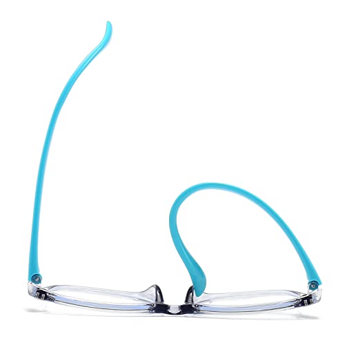 FANNYGO 3 Pack kids Blue Light Blocking Glasses for girls boys Computer Blue Light Blocking Glasses For Age 3-9 (Light blu...