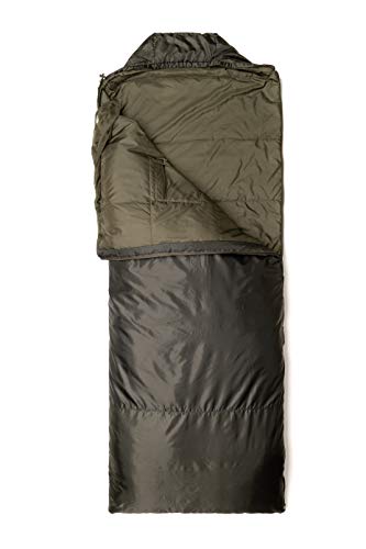 Snugpak Jungle Bag Lightweight Sleeping Bag with Left or Right Side Zip, Compact Travel and Camping Bag