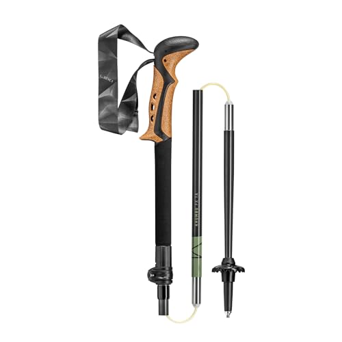 LEKI Khumbu FX TA Aluminum Collapsible Adjustable Lightweight Walking Poles for Trekking & Hiking