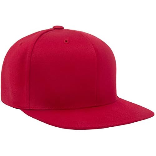 Flexfit Men's On Field Pro-Baseball Cap, Red, Small-Medium