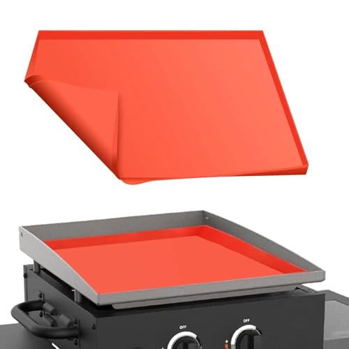 PURPLEBIRD Silicone Griddle Cover Mat for Blackstone 17 Inch Griddles, Waterproof Protective Mat for Griddle Flat Top, 1...