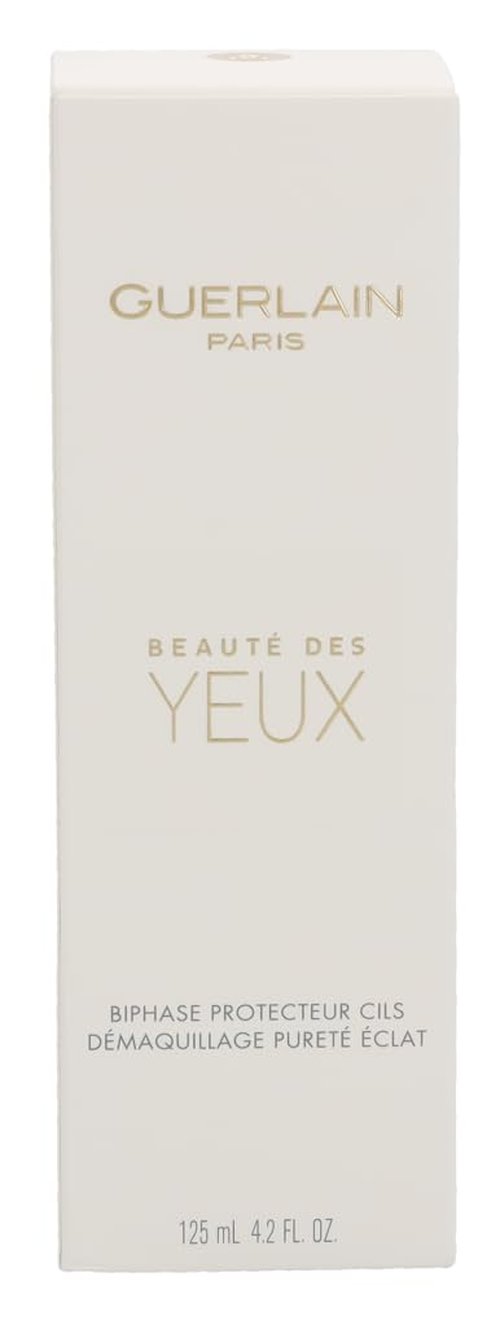 Guerlain Beaute Des Yeux Biphase Eye Makeup Remover for Women, 4.2 Ounce