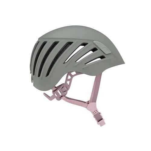 BOREA Women's Durable Helmet with TOP & Side Enhanced Protection, S/M, Jungle Green