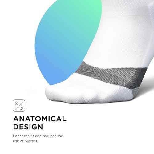 Feetures Elite Light Cushion No Show Tab Sock Wave
