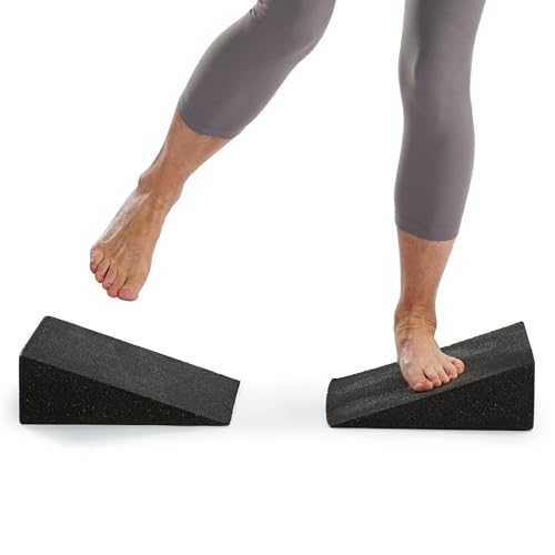 OPTP Slant (Pair) - Foam Wedge Incline Slant Boards - Stretching Equipment for Calf and Ankle Rehabilitation - Foot Wedges...