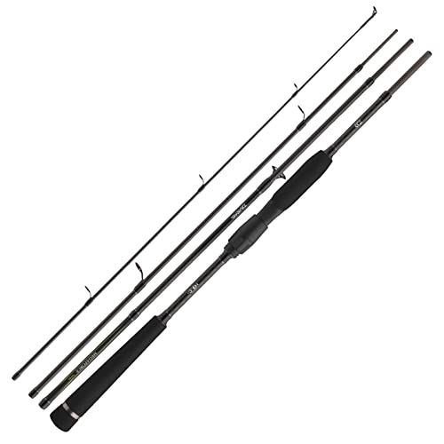 DAIWA Megaforce Travel, 6.89 ft, 0.18-0.74 oz, 4 Parts, Spinning Fishing Rod