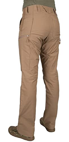LA Police Gear LAPG Women's BFE Stretch Tactical Cargo Pants, Mid Rise, Slim Fit, Lightweight Tac Pants for Women
