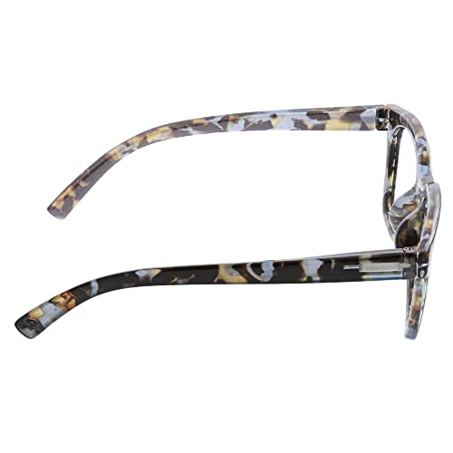 Peepers by PeeperSpecs Women's to The Max Square Blue Light Blocking Reading Glasses