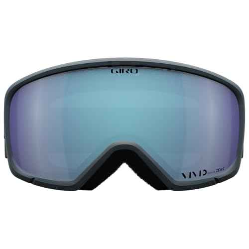 Giro Ringo Ski Goggles - Snowboard Goggles for Men, Women and Youth - Dark Shark Streaker Strap with Vivid Royal Lens