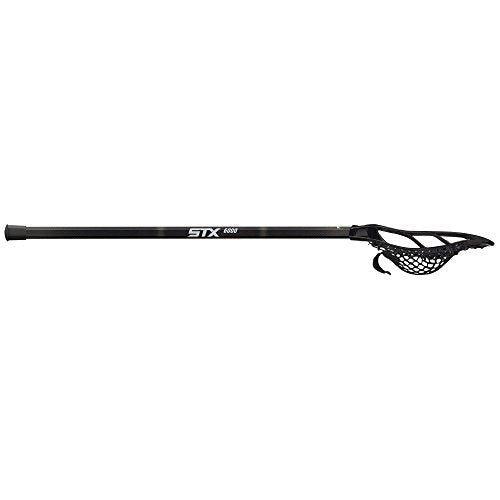 STX Lacrosse Stallion 200 Boys Complete Stick with Mesh Pocket, Attack/Midfielder