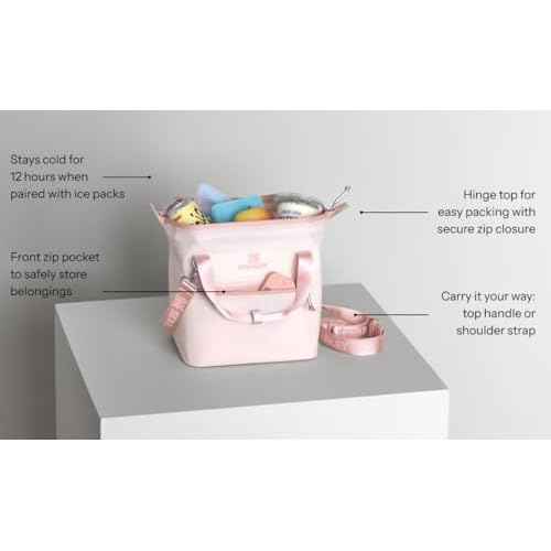 Stanley All Day Julienne Soft Cooler Bag and Lunch Box | Insulated Travel Bag with Zipper | BPA-Free