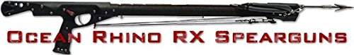 Ocean Rhino Rx Series Hybrid Lineshaft Speargun (Graphite, 47")