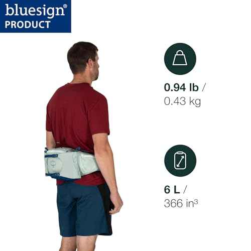 Osprey Talon 6L Men's Lumbar Hiking Waist Pack - Fanny Pack with Water Bottle Holders