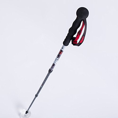 MBC CollapsibleTrekking Pole Carbon Fiber Hiking Walking Stick Professional Photography Monopod Stand for Camera and Camco...