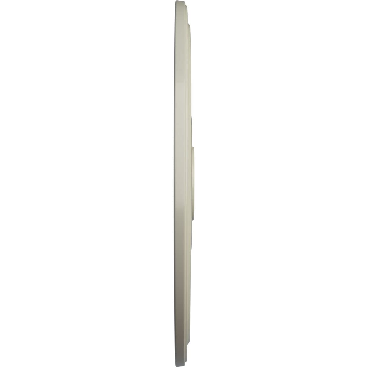 Ekena Millwork Cm24Dicyf Diane Ceiling Medallion, 24Od X 3 5/8Id X 1 1/4P (Fits Canopies Up To 6 1/4), Hand-Painted Clear Yellow
