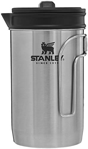 STANLEY All In One French Press Coffee Maker 32 oz | 5 Minute Brew, 4 Hours Hot | Mesh Filter for Coffee Grounds | Insulat...