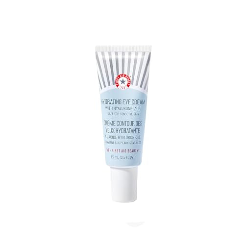 First Aid Beauty - Hydrating Eye Cream with Hyaluronic Acid, Nourishing Eye Cream that Provides 24 hours of Hydration, Hel...